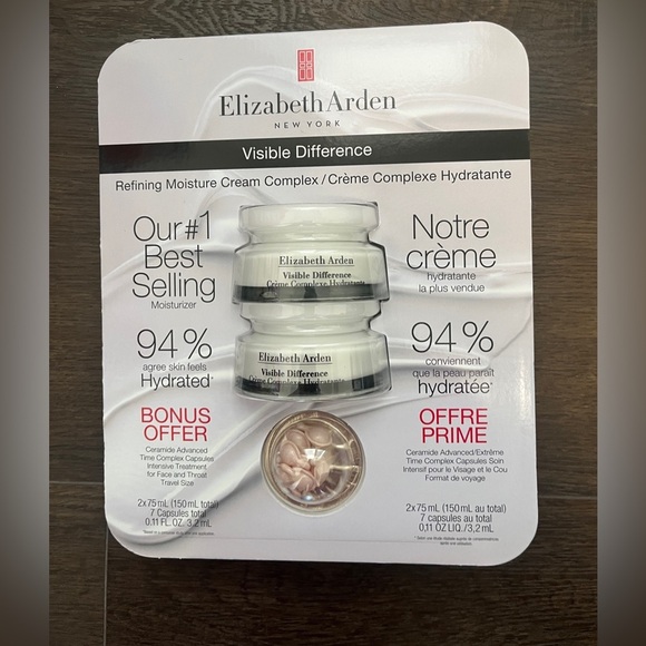 Elizabeth Arden Visible Difference Refining Moisture Cream Ceramide Capsules - Picture 1 of 4